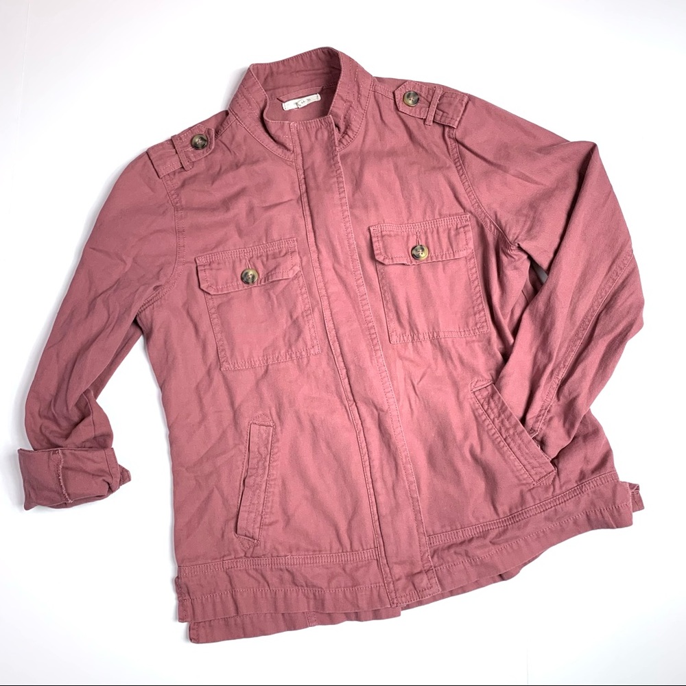 CLEAROUT Maurices Zip Shirt Jacket Medium